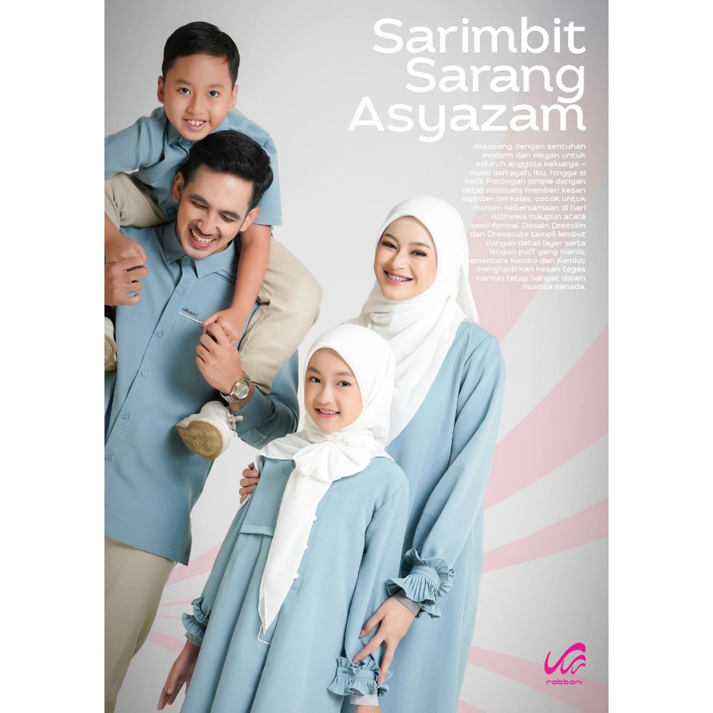 BAJU KOKO GAMIS COUPLE SARANG ASYAZAM RABBANI