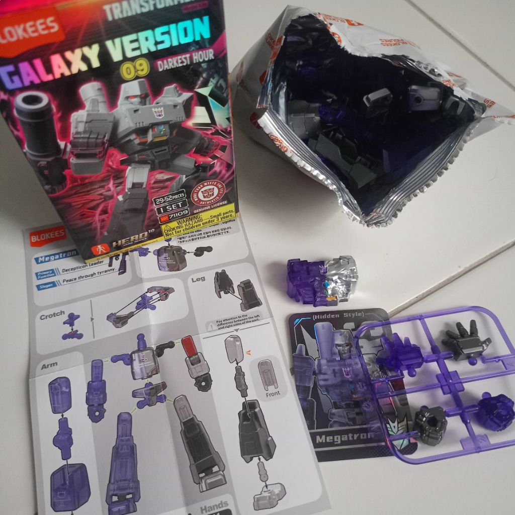 BLOKEES TRANSFORMERS GV09 - SECRET MEGATRON 09 OFC