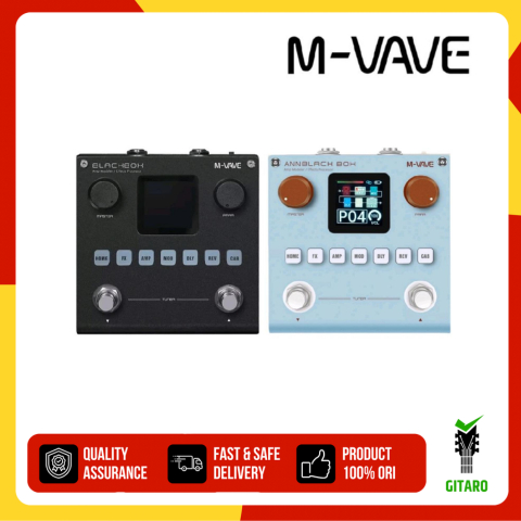 M-Vave BlackBox Amp Modeler Effects Processor Multi Efek MVave M Vave Black Box Original