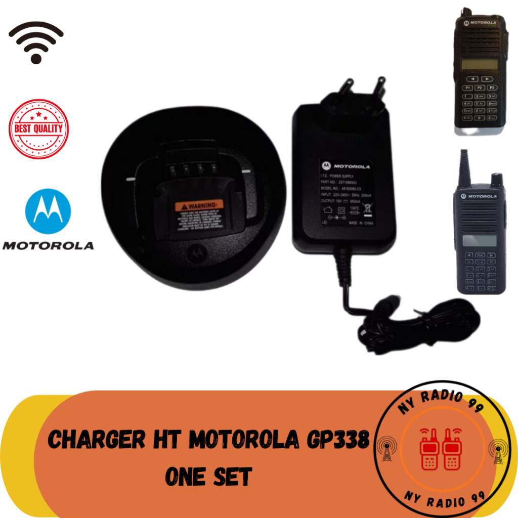 Charger HT Motorola CP1300 CP1660 Second Original