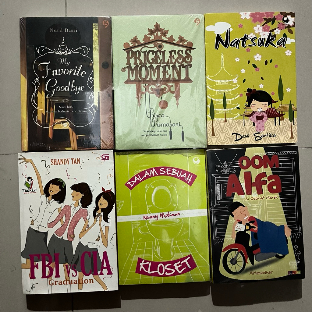 Buku Original Novel Fiksi Indonesia, Novel Romantis, Novel Kehidupan & Humor: My Favorite Goodbye, P