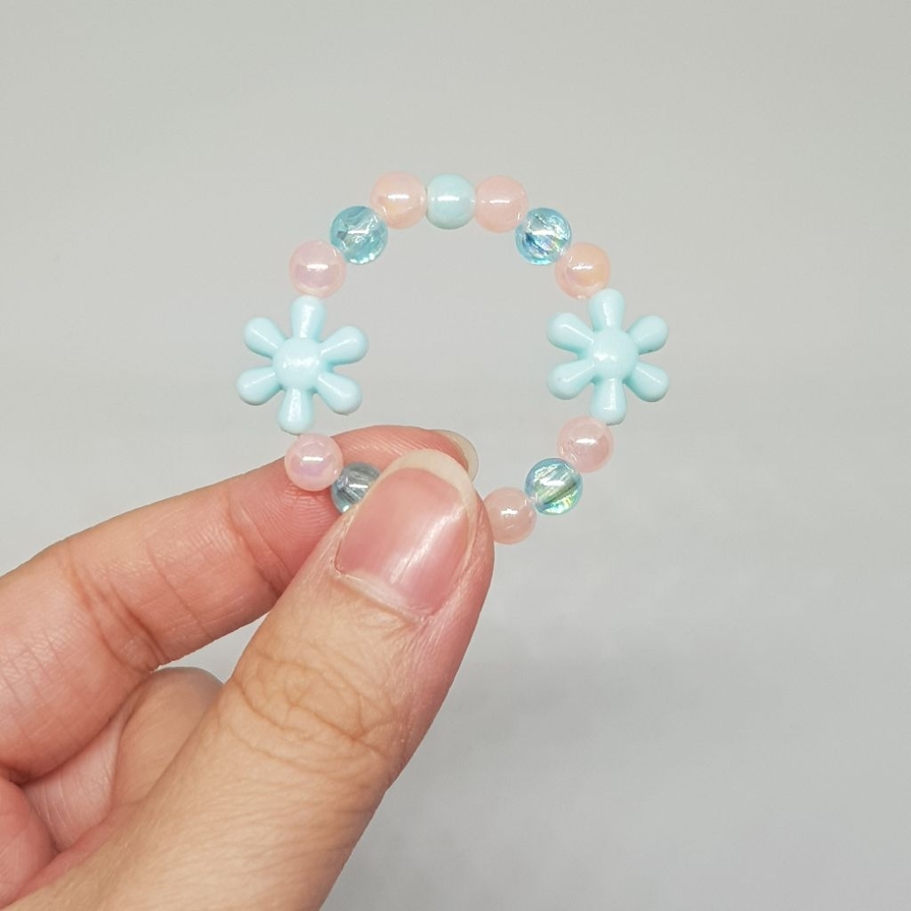 Gelang Bayi 1 - 6 bulan size Xtra XS gelang manik anak perempuan cantik murah meriah gelang warna wa