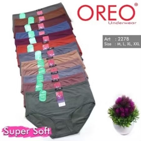 6 pcs CD OREO art 2278 super soft