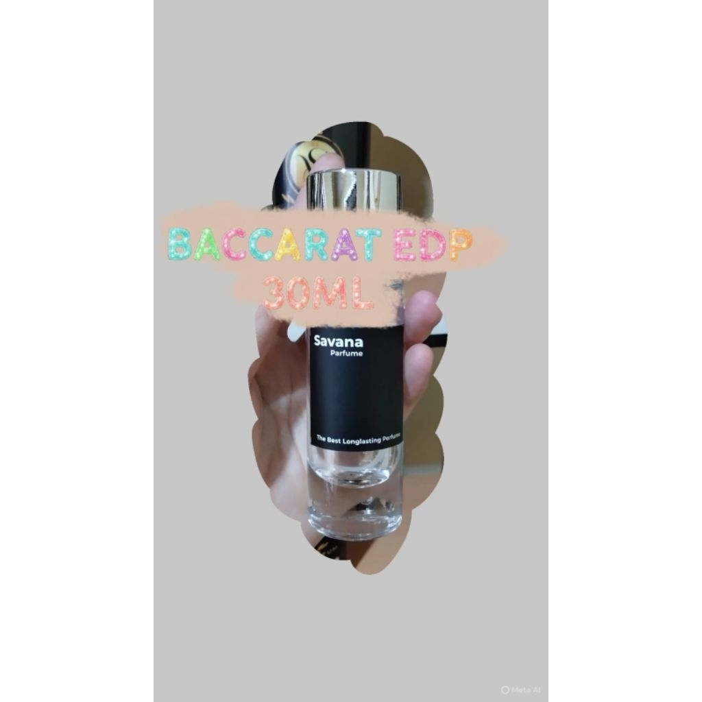 PARFUM BACCARAT EDP 30ML INCLUDE BOTOL