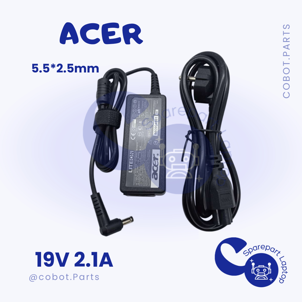 Adaptor Charger Laptop Acer Z3 Z3-451 Z3-451/8 ( 19V - 2.1A ) 40W