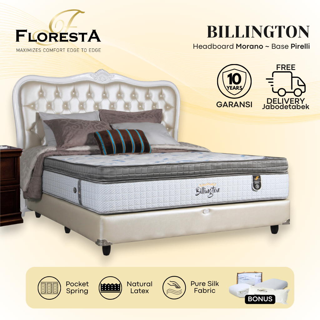Kasur Springbed Floresta Billington