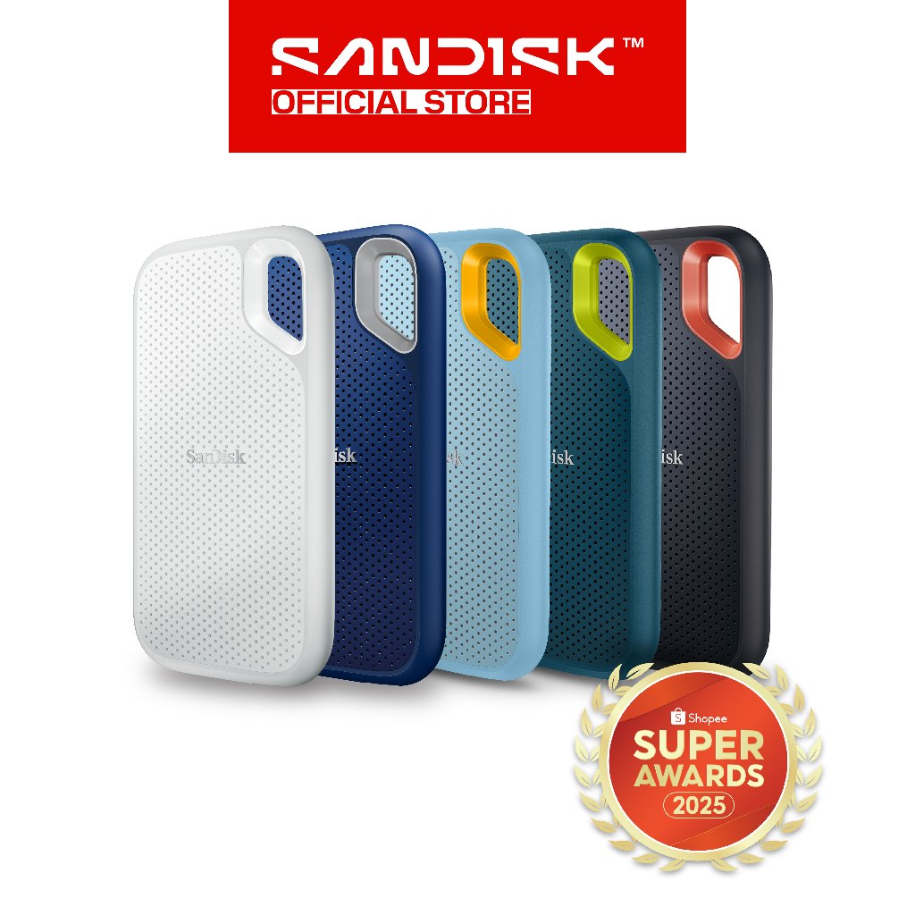 SanDisk Extreme Portable SSD E61 1TB / 2TB / 4TB / 8TB Type-C USB 3.2 V2 (Up to 1050MBps) - Free Pre