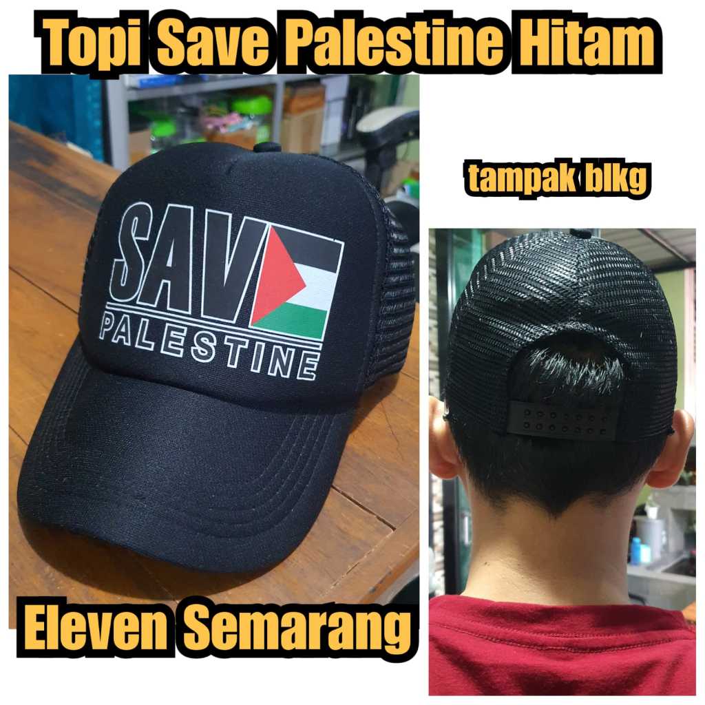 Topi palestina toi save palestina topi free palestine topi bebaskan palestina agar merdeka aksesoris