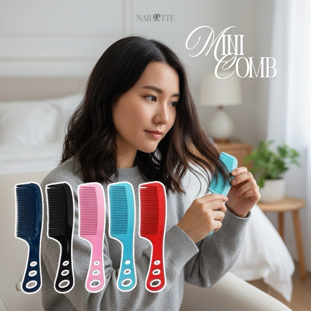 SISIR MINI / SISIR MURAH / SISIR WANITA / SISIR PLASTIK / SISIR RAMBUT / HAIR COMB / SIRKAM / SISIR 