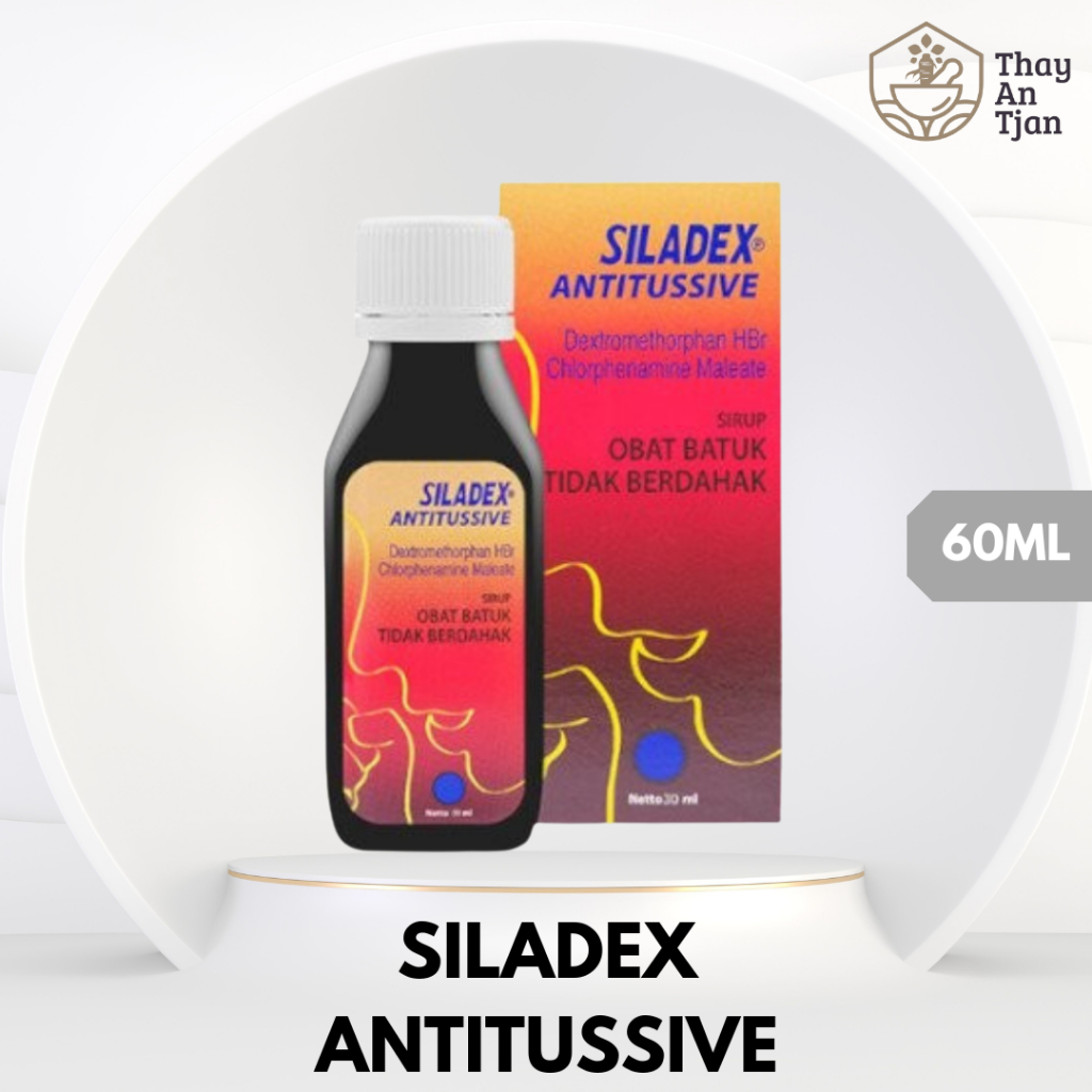 SILADEX ANTITUSSIVE 60ML | SIRUP OBAT BATUK TIDAK BERDAHAK