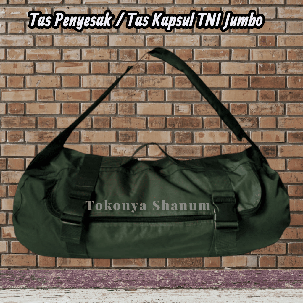 Tas Pulsak TNI Original Army – Tas Kapsul Besar Anti Sobek