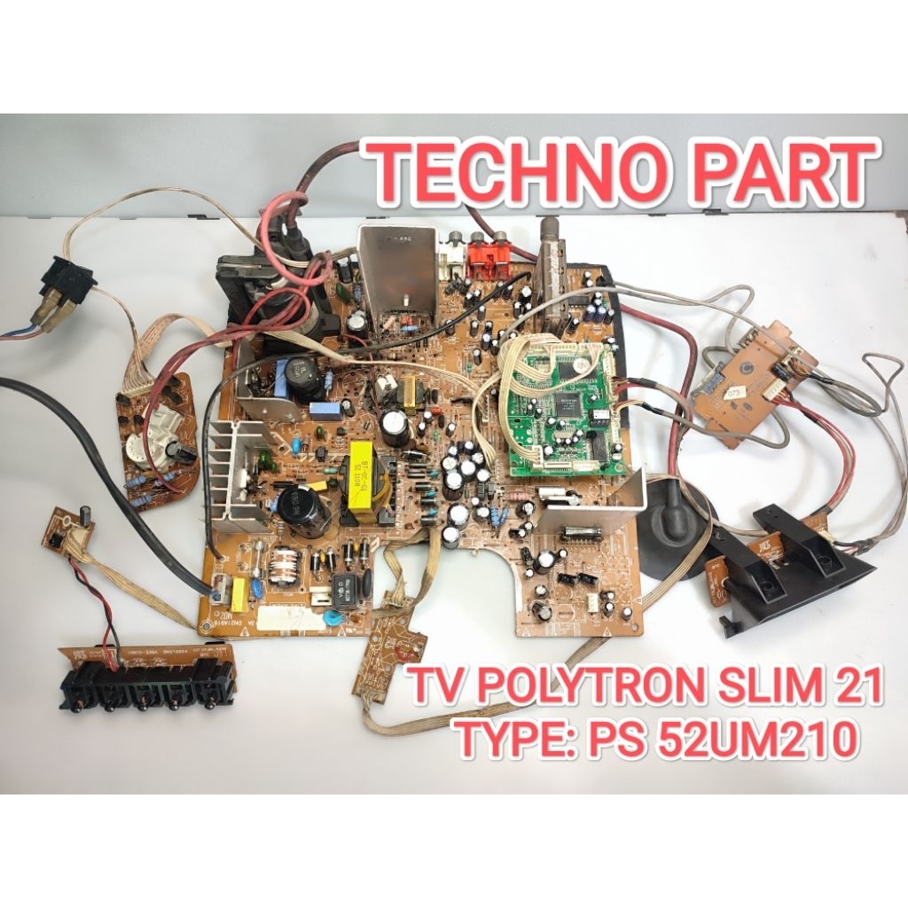 MESIN TV POLYTRON SLIM 21/PS 52UM210