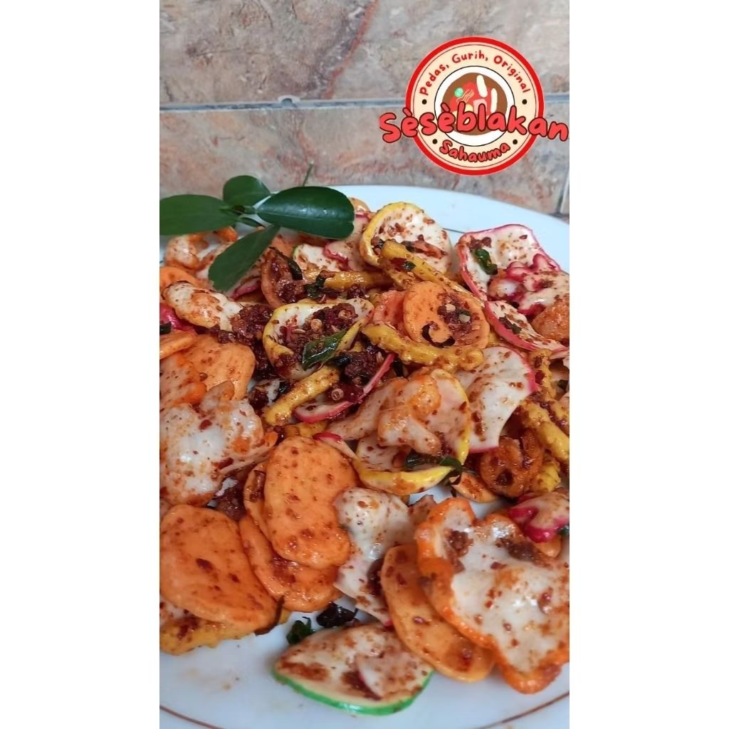 Seblak Mix 500 Gram Seblak mix 1 Kg Seblak Mix Seblak Mix Campur Seblak mix Kerupuk Seblak Mix Krupu
