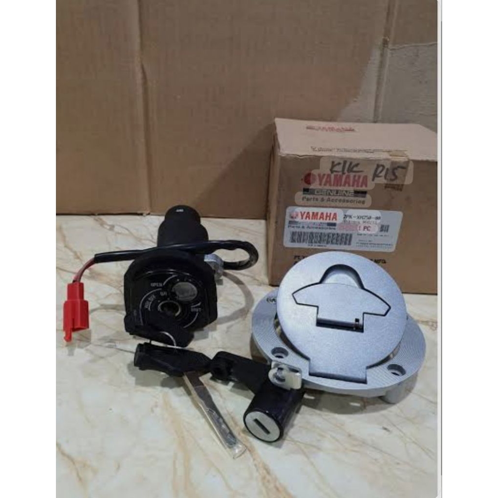 KUNCI KONTAK R15 V2 OLD SWITCH ASSY COMP R15 V2 LAMA ORIGINAL 2PK-XH250-00