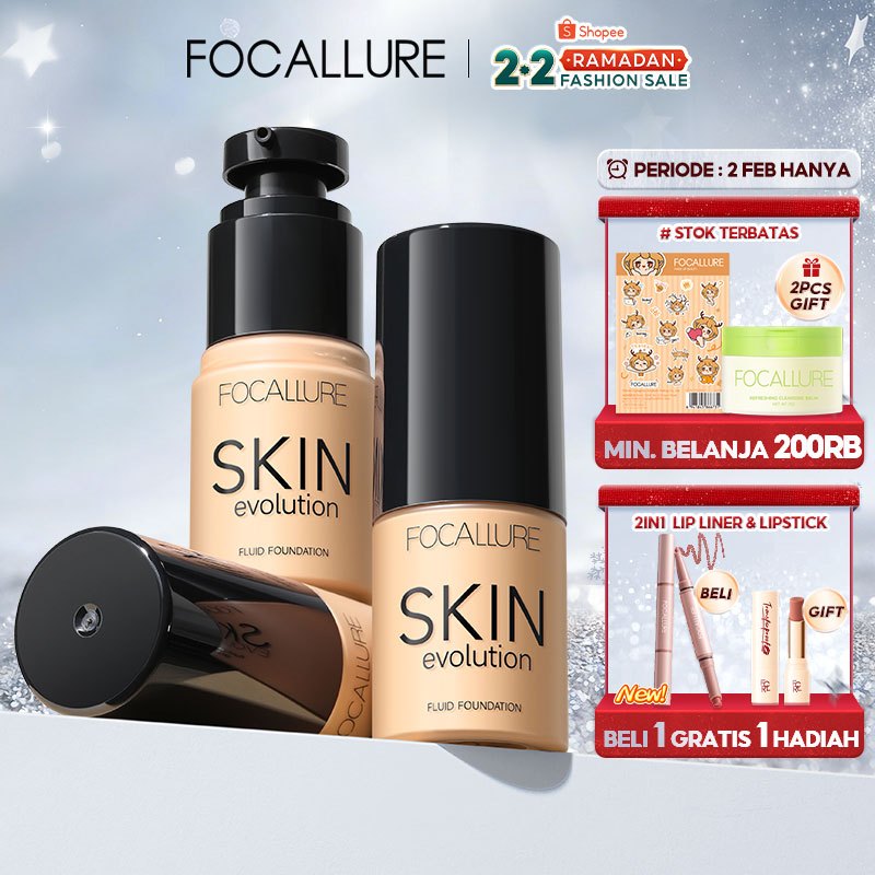 FOCALLURE Full Coverage Oil-control Fluid Foundation
