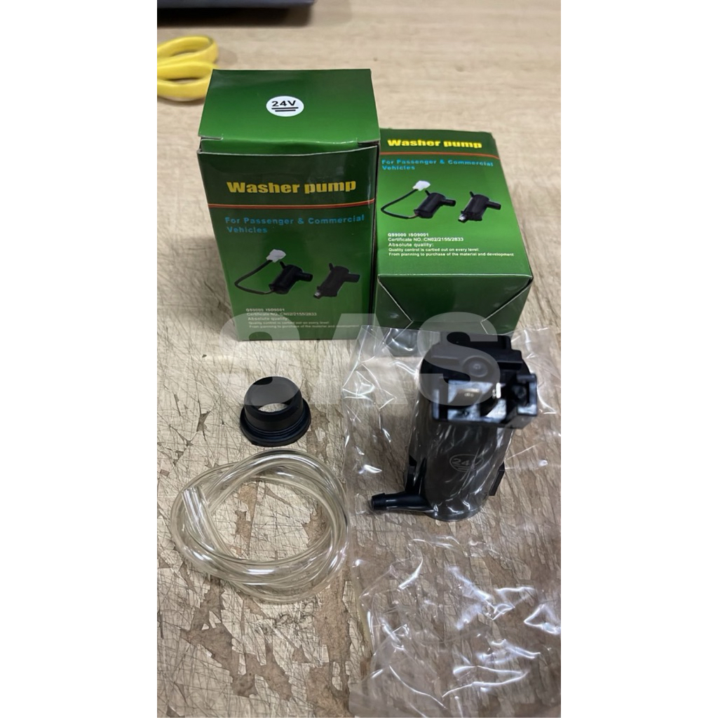 MOTOR WASHER 24v / Dinamo Tabung Air Wiper Semprotan Air Wiper Universal 24 Volt