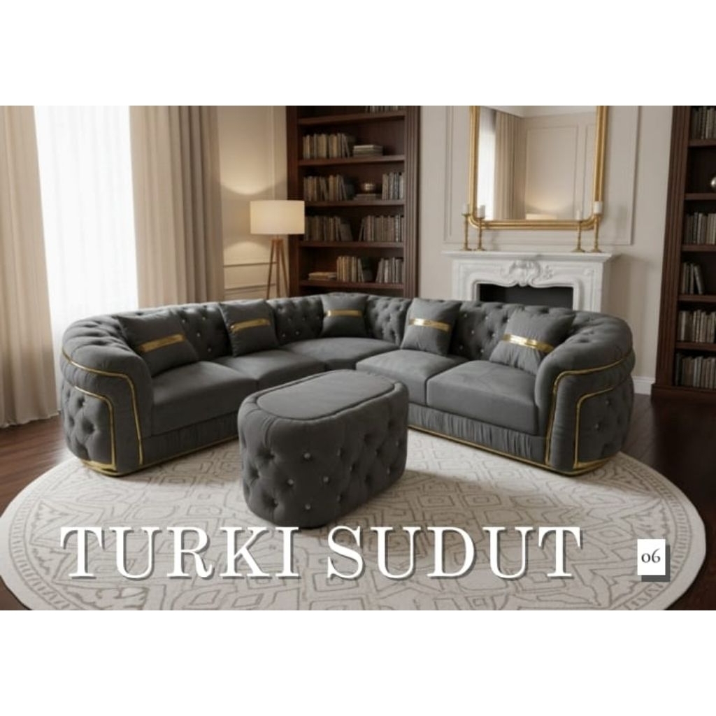 TURKI SOFA SUDUT