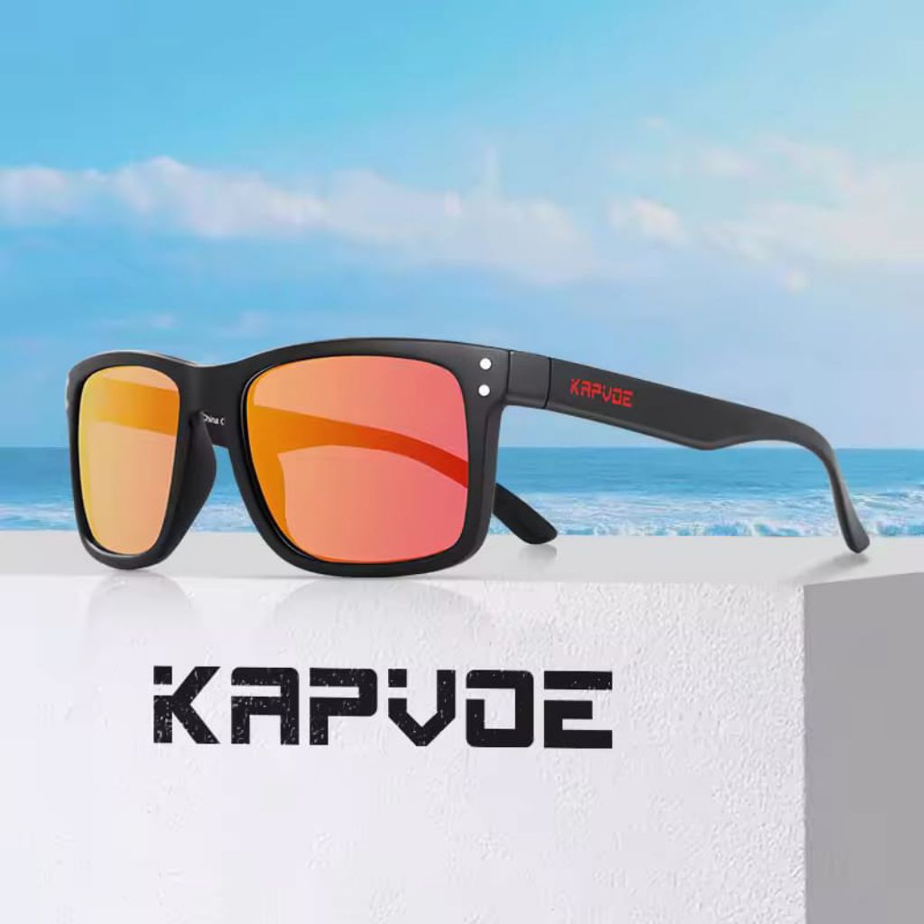 KAPVOE DZ-PYM POLARIZED SPORTS SUNGLASSES KACAMATA SEPEDA POLARIZED ORIGINAL KAPVOE POLARIZED FASHIO