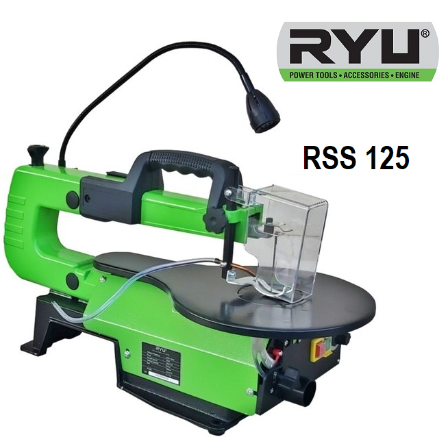 Scroll Saw Ryu Tekiro RSS125 Mesin dremel Gergaji Meja Ukir Kayu ORIGINAL