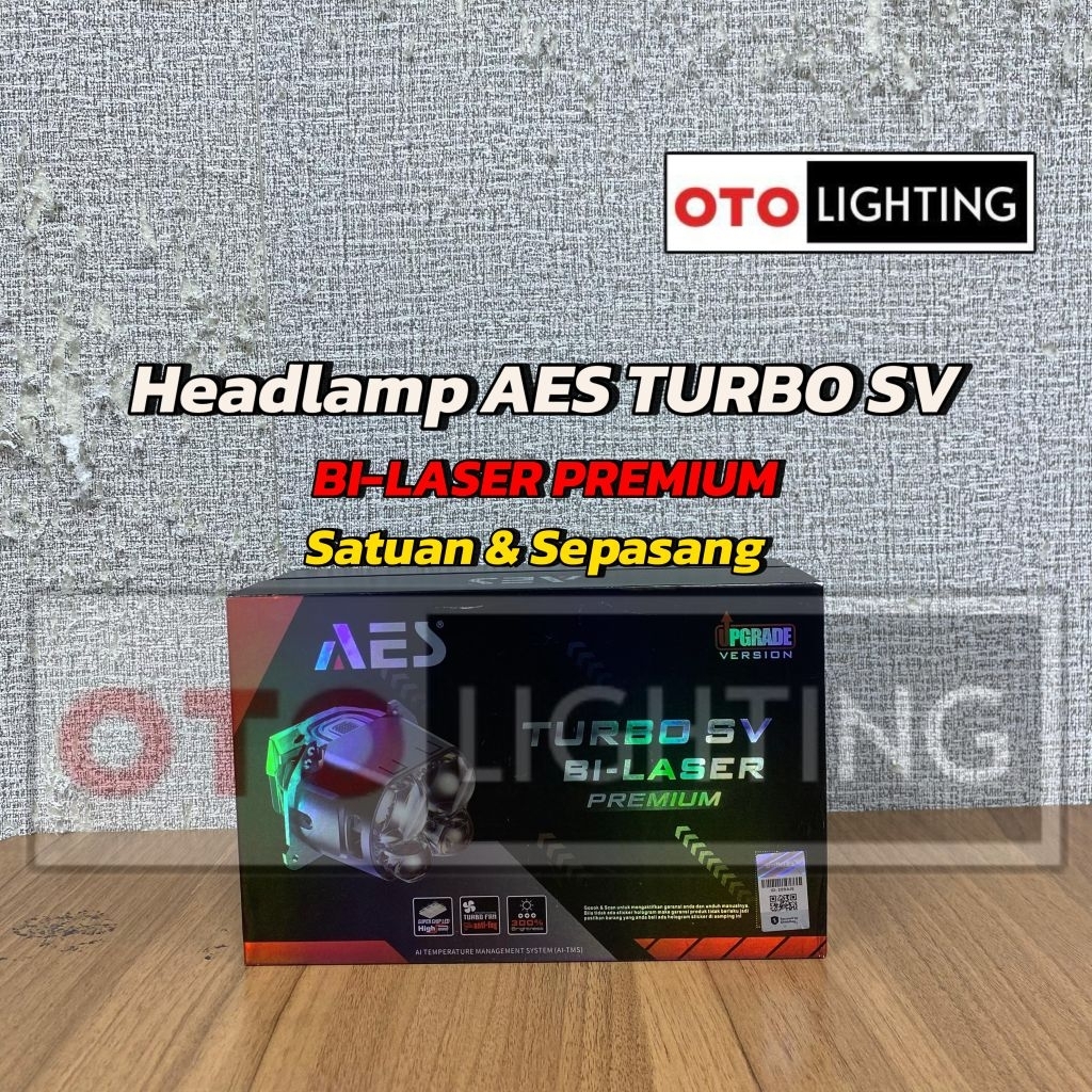 Projector Biled Headlamp AES TURBO SV BI-LASER PREMIUM 3 Inch