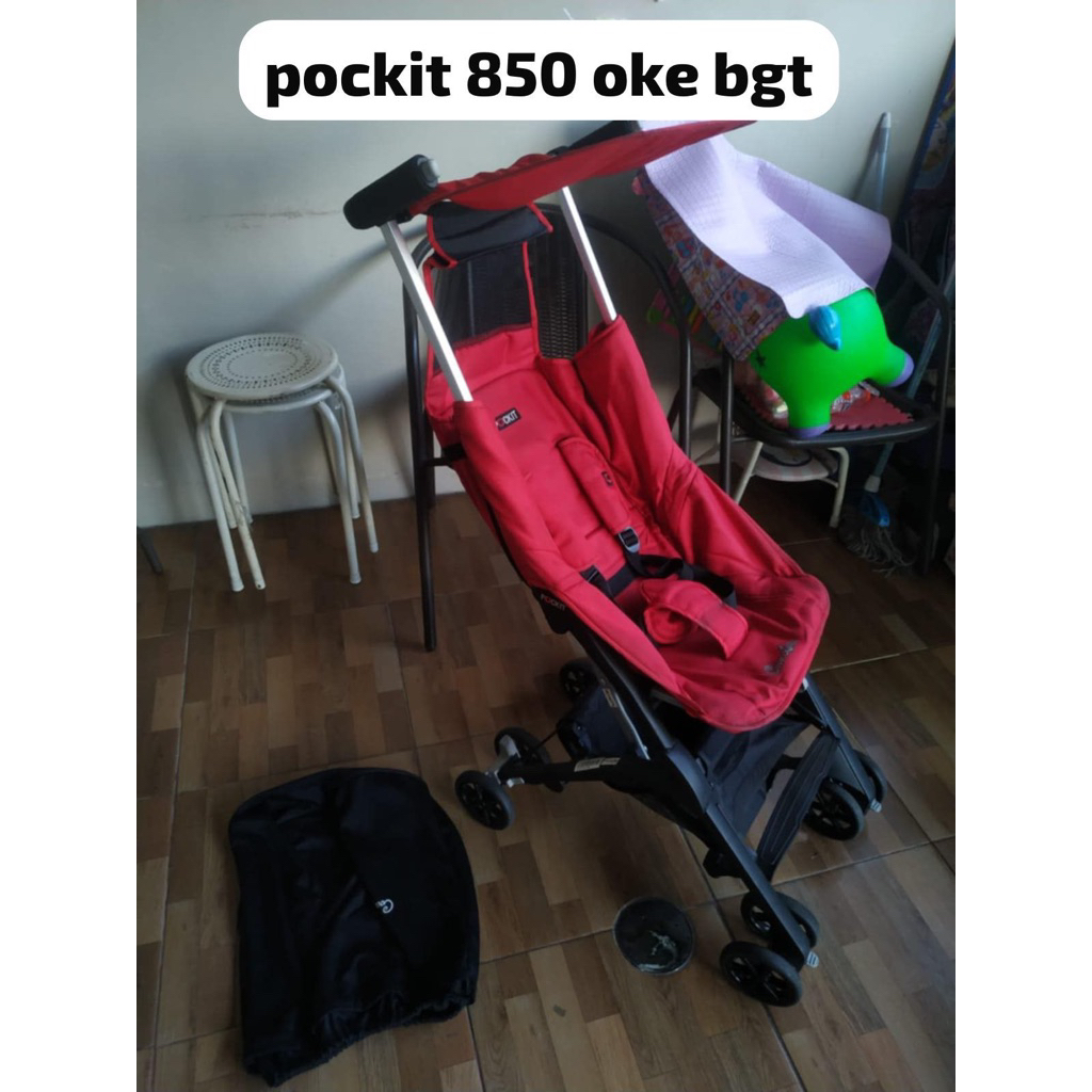 PRELOVED STROLLER COCOLATTE POCKIT URBINI GEN 4