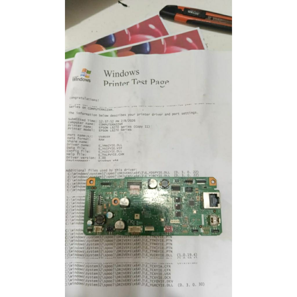 Mainboard printer Epson L6270