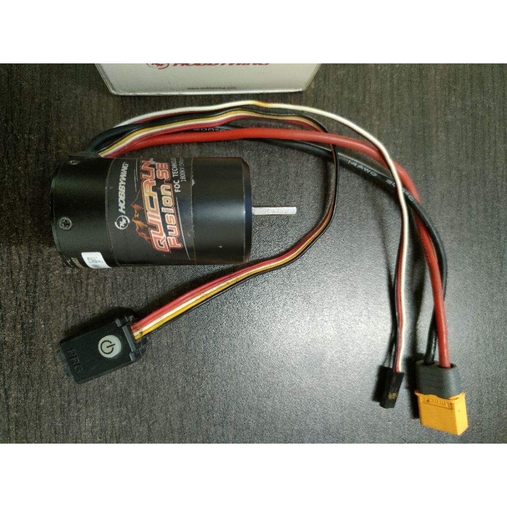 Hobbywing Fusion SE 2nd Good sehat, ESC dan bearingnya