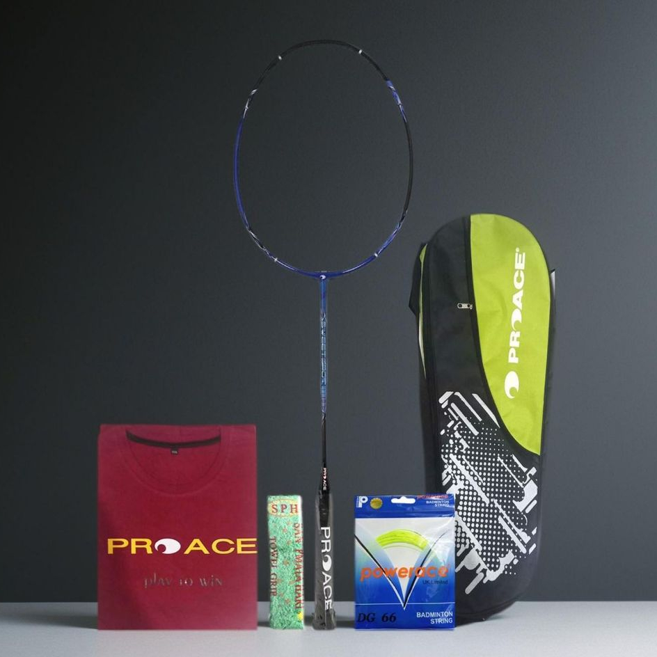 ProAce Sweetspot 1000 III Bonus Komplit Raket Badminton