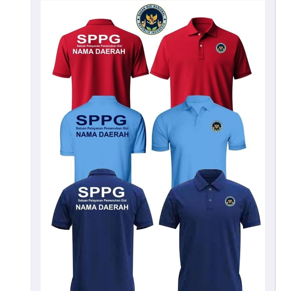 KAOS KERAH SPPG/MBG/BGN