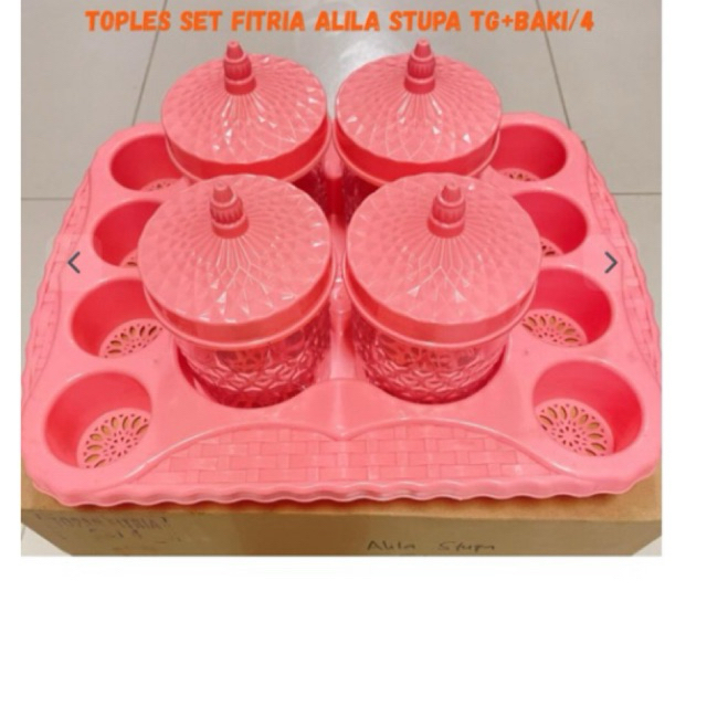 TOPLES PLASTIK SET TG+BAKI/4 FITRIA ALILA STUPA