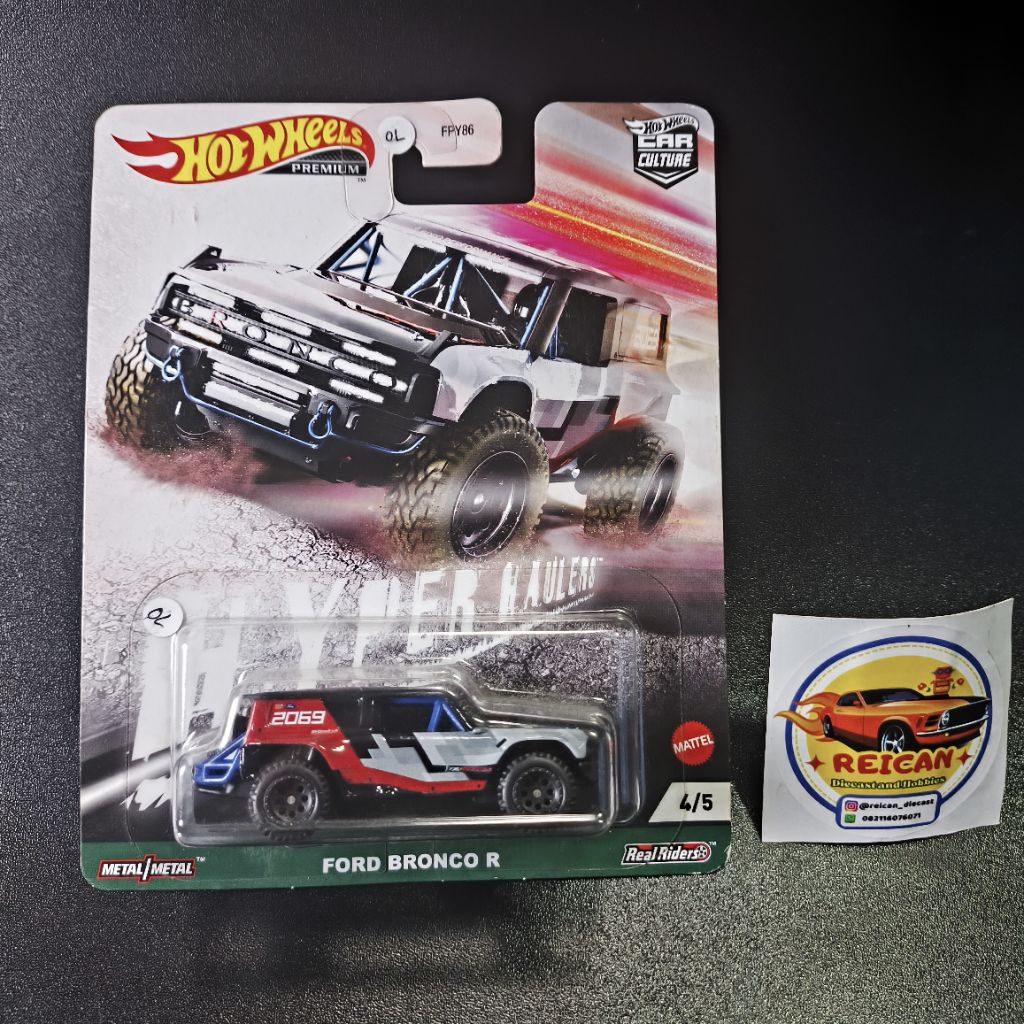 HOT WHEELS PREMIUM - CAR CULTURE | FORD BRONCO R