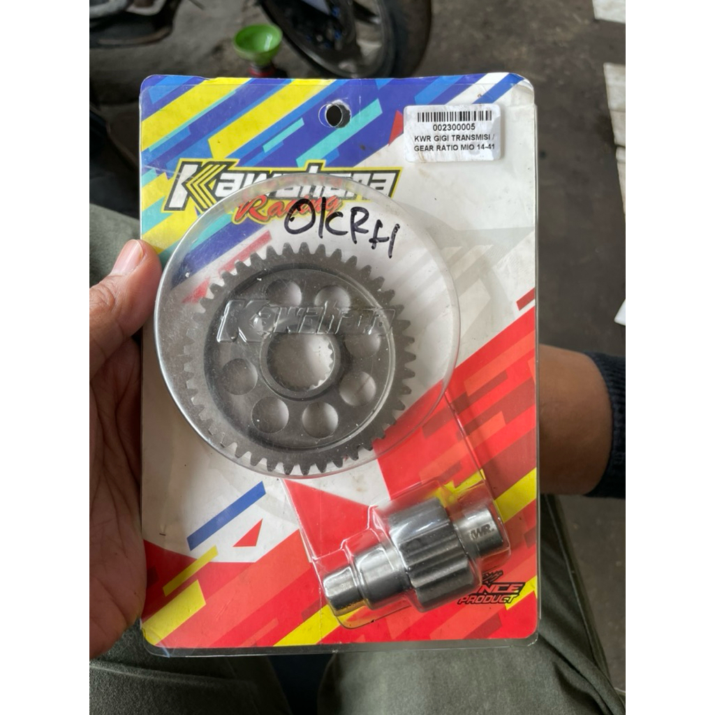 JUAL RUGI Gear Rasio Kawahara Original 14-41 NEW Mio Smile Mio Sporty Nouvo Fino