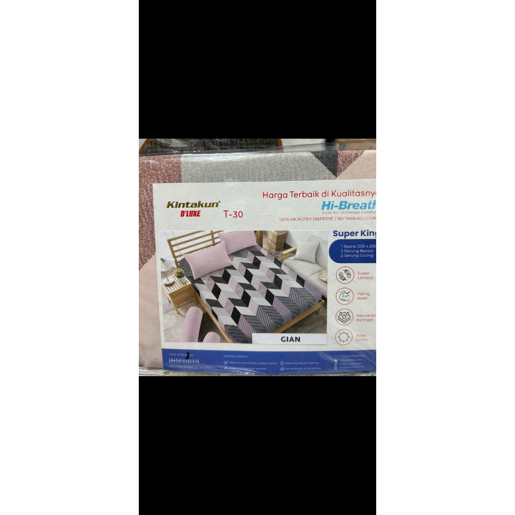 sprei kintakun deluxe 200x200