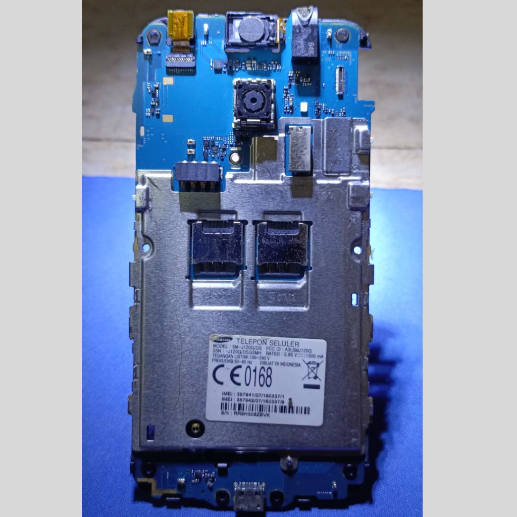 mesin HP Samsung Galaxy J1 2016 matot