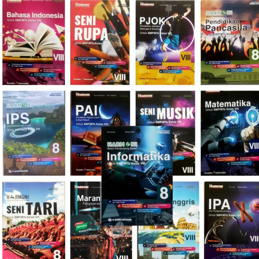 Buku Pendamping Modul Harmoni Kelas 8 SMP IKM