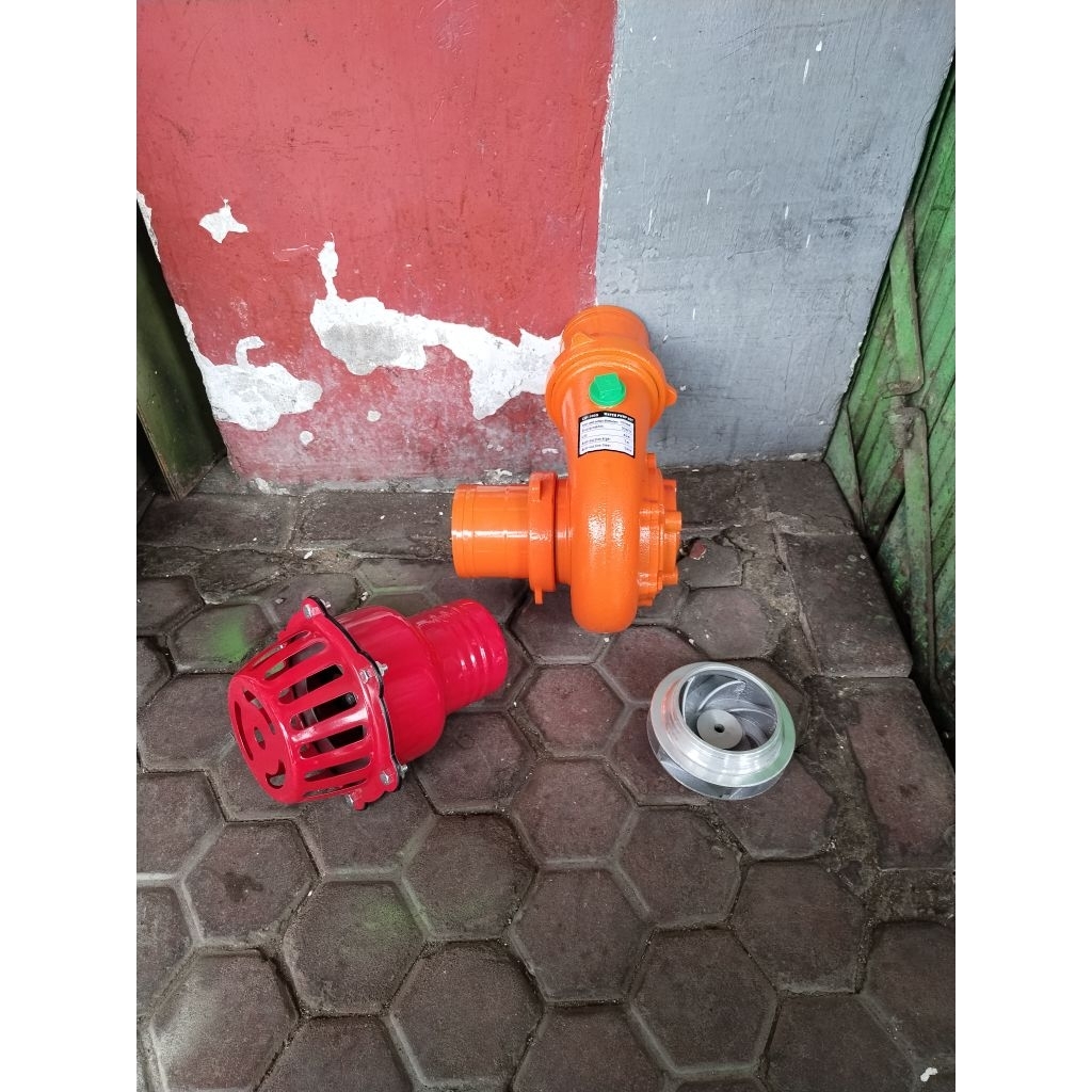 Pompa Irigasi Bodi Pompa Turbo 4 Inch / Keong Pompa Alkon Turbo 4 Dim