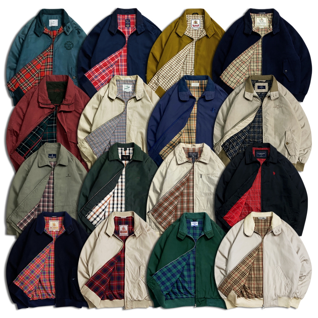 GANA PASSION JAKET HARRINGTON / VINTAGE FLIGHT JACKET / CASUAL WORK JACKET VTG / BOMBER PRIA MURAH