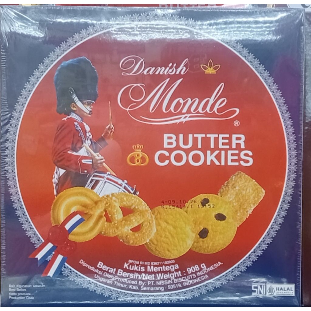 Danish Monde Butter Cookies 908 gr
