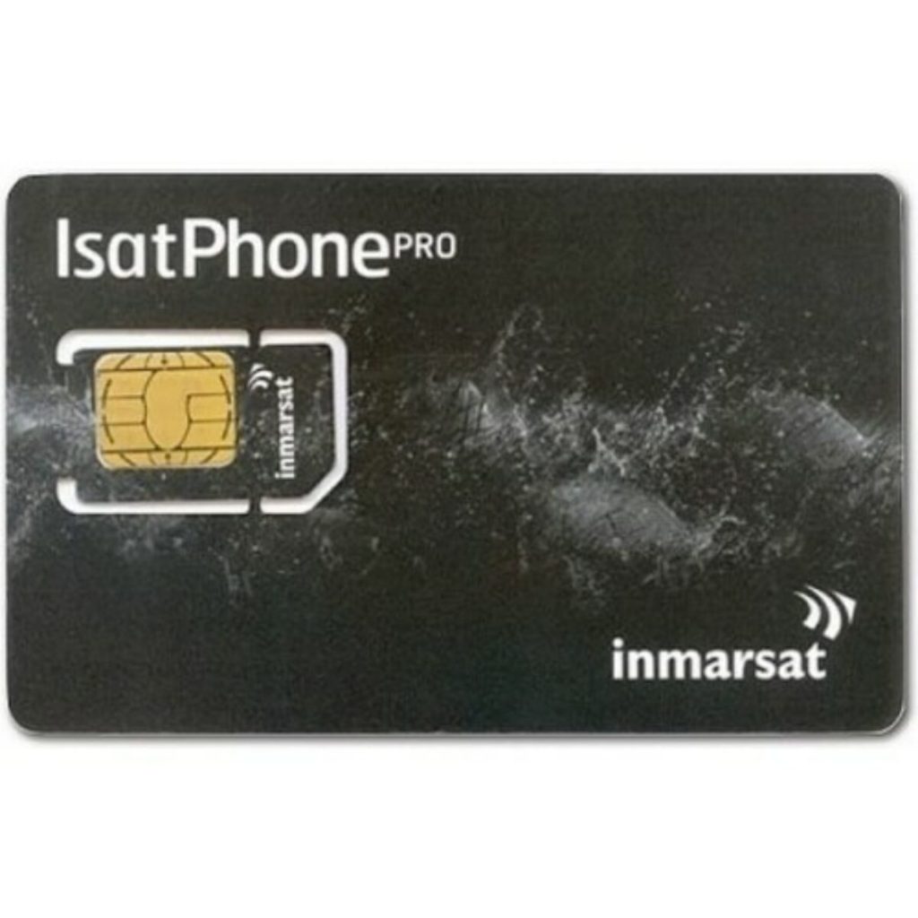SimCard inmarsat / Kartu Perdana Telepon Satelit Inmarsat