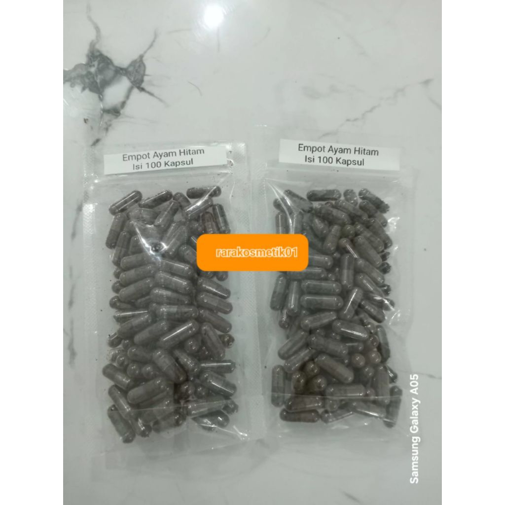 [READY LANGSUNG KIRIM]EMPOT MPOT AYAM HITAM CAPSUL ORIGINAL ECER HARGA PER KAPSUL 100% SUPER AMPUH