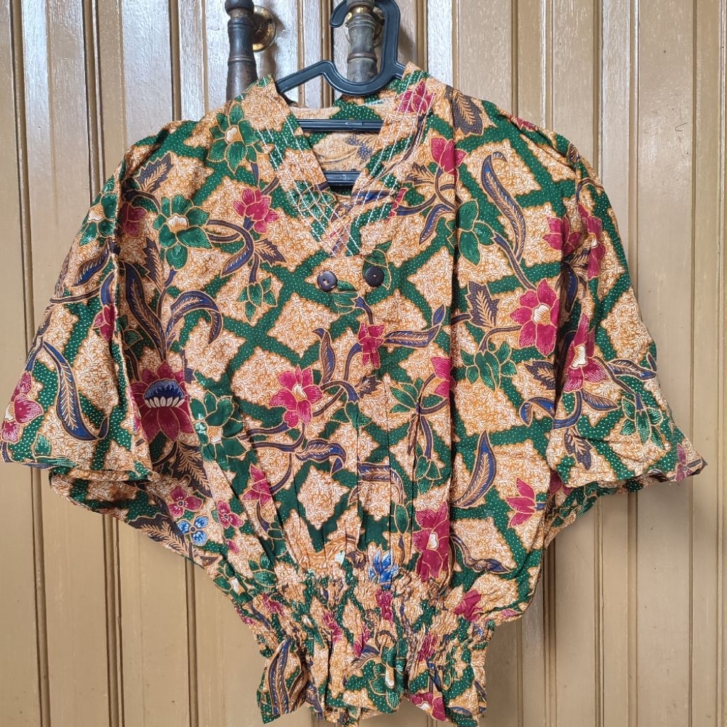 Blouse Katun Batik Batwing