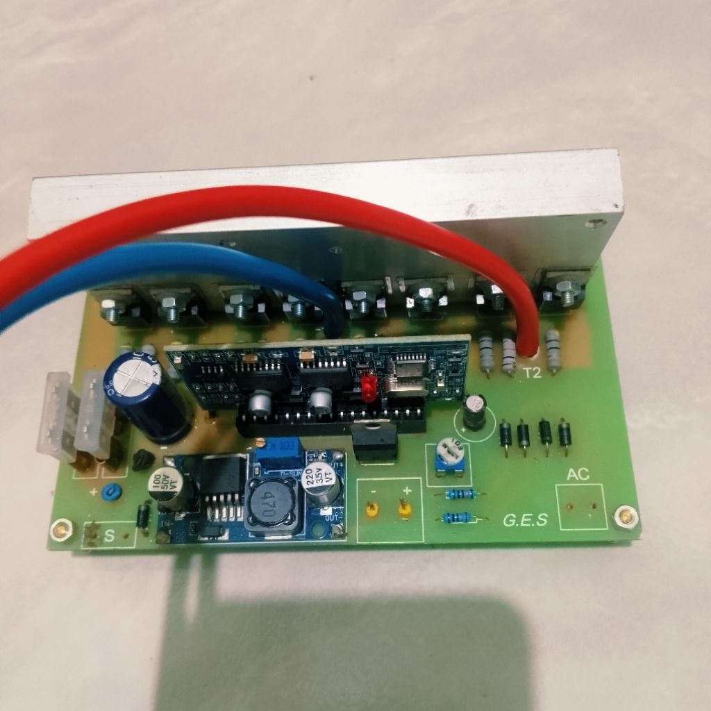 Kit inverter EGS002 8 mosfet tinggal pakai ( tanpa egs002 )