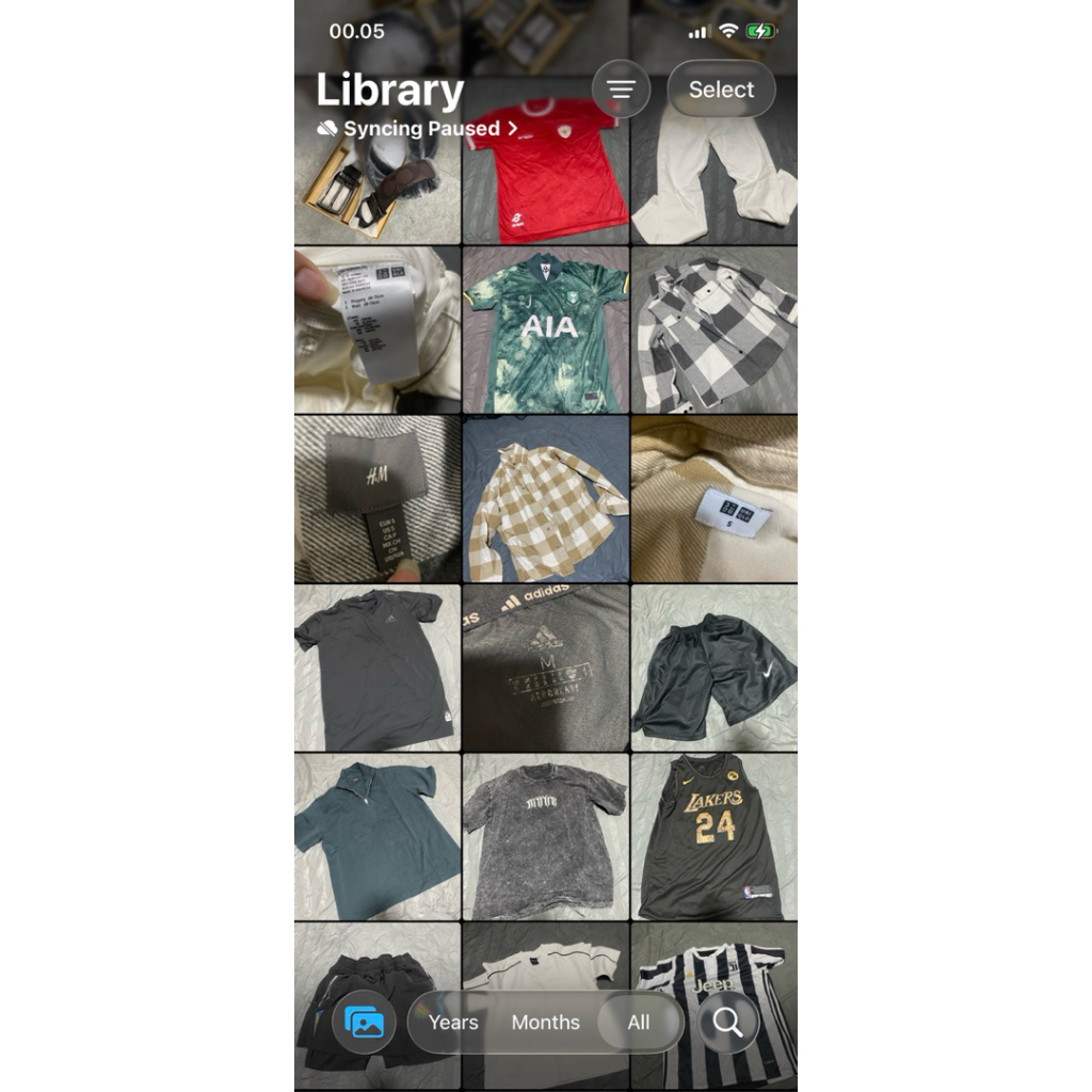 Pakaian bekas pria size M dan L baju dan celana