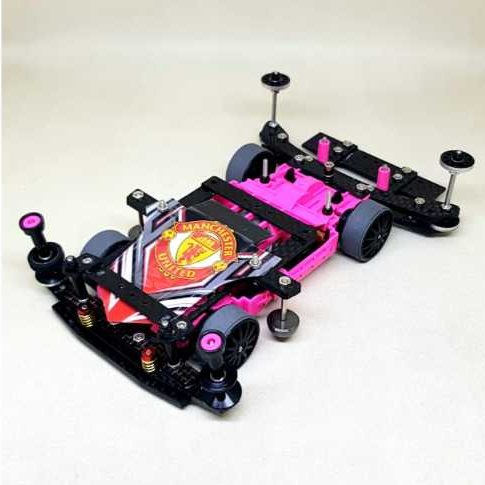 Tamiya STO 50 RTR AT Rigid Anchor Fully Rep NT Carbon ChassisPink