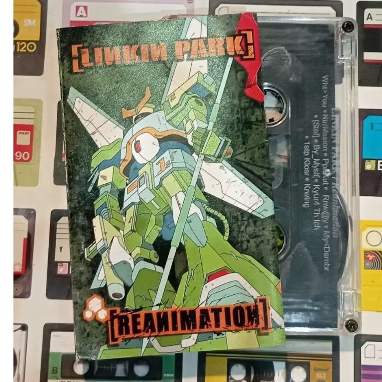kaset pita linkin park album reanimation