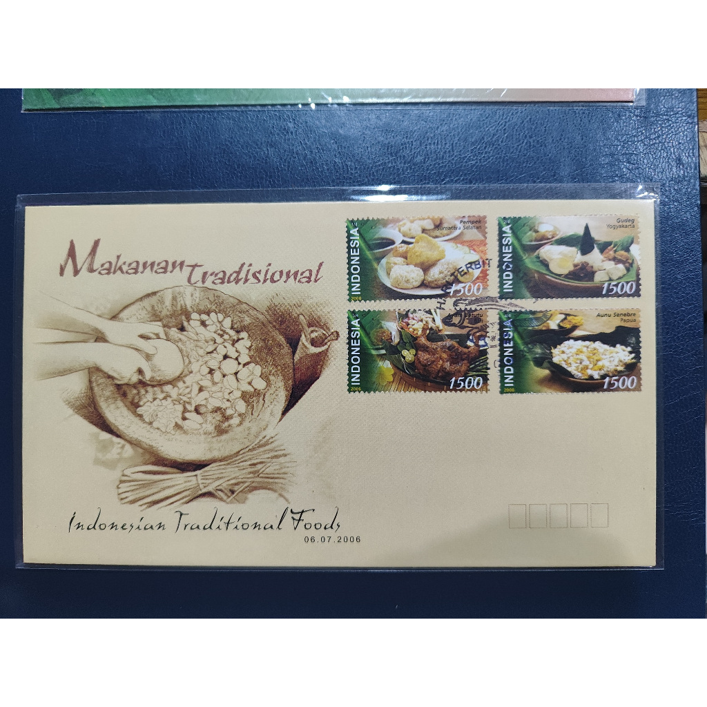 Prangko Indonesia - Prangko Seri Makanan 3 SHP 611 2006