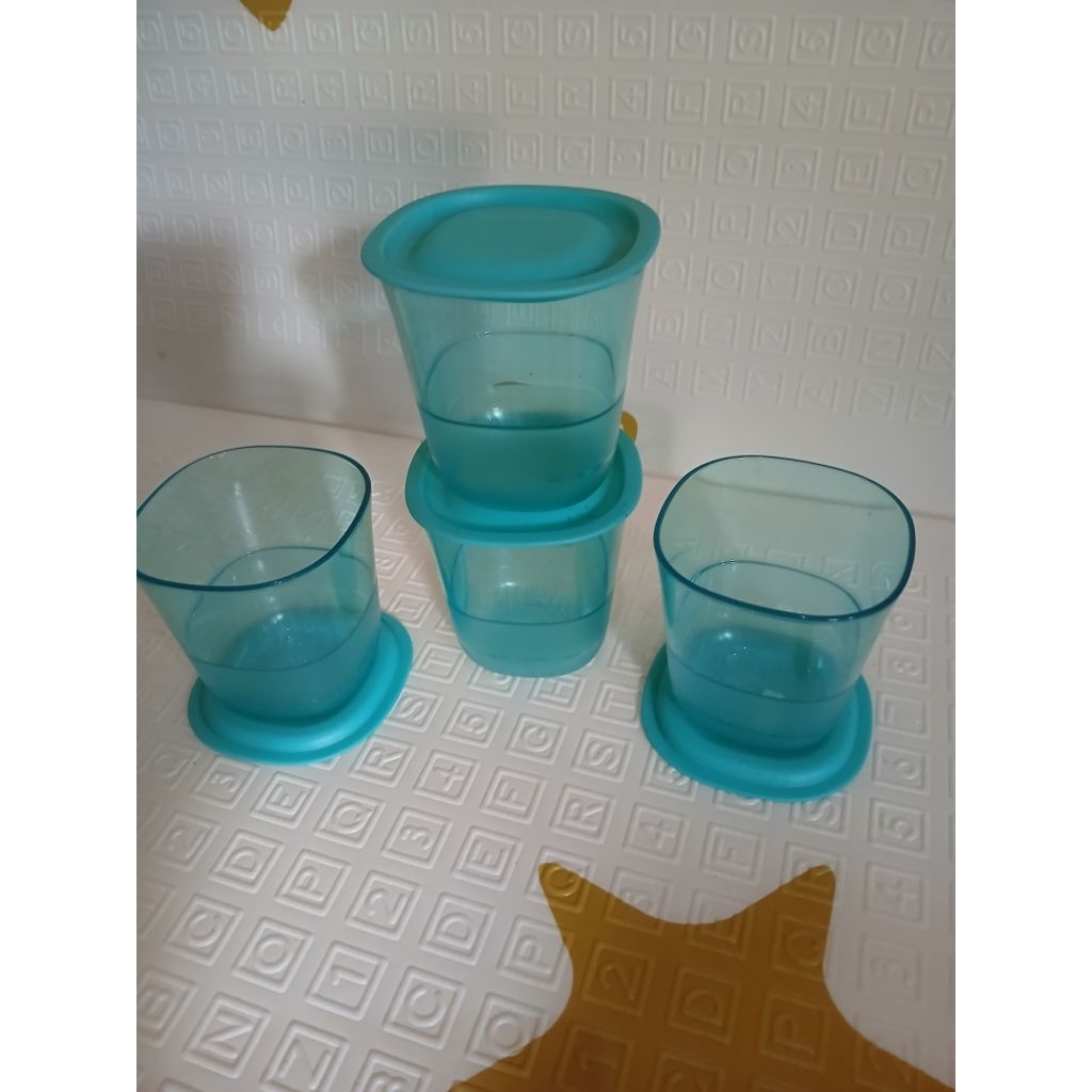 Gelas kristal Tupperware 1set