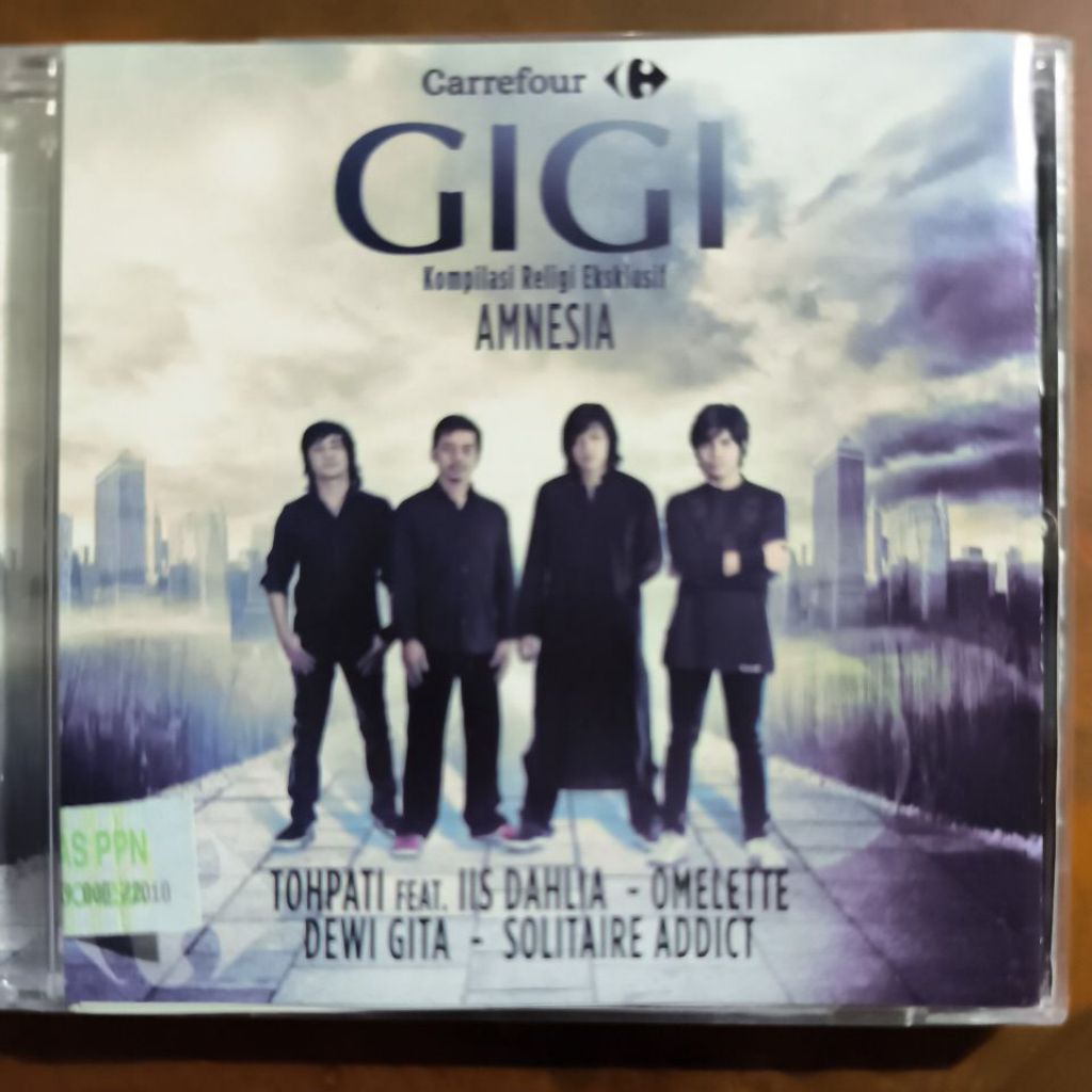 CD Musik GIGI Kompilasi Religi Eksklusif AMNESIA