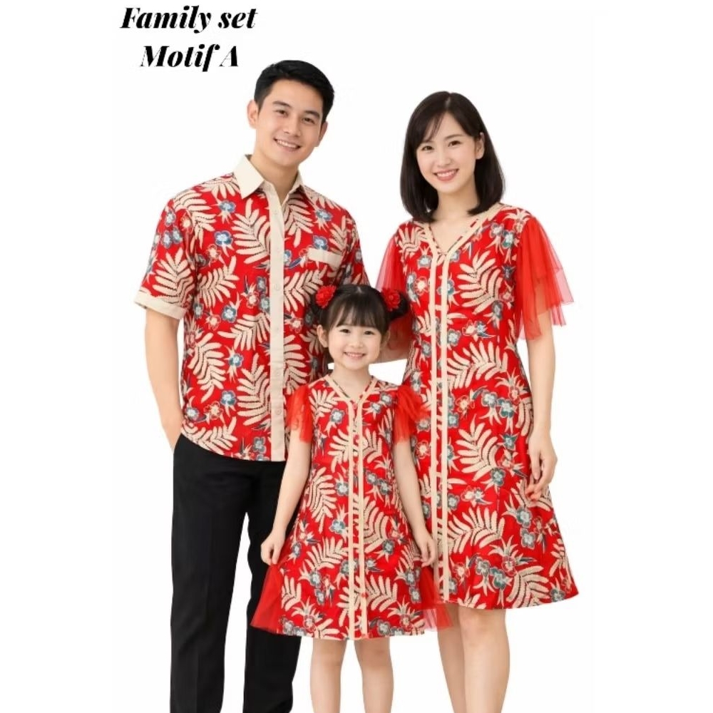 BAJUANAKUNIK / CHEONGSAM IMLEK / DRESS IMLEK / FAMILY SET IMLEK /