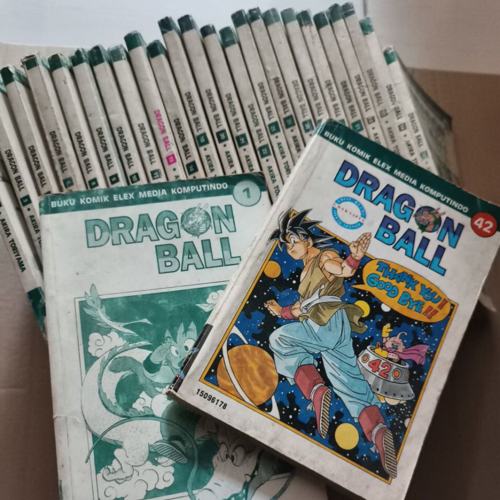 komik Dragon Ball preloved Dragonball cabutan